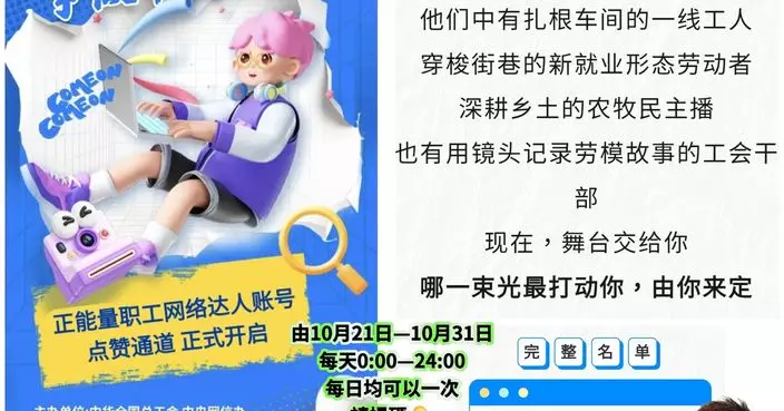 高Sir有幸成為唯一香港市民入選“網聚職工正能量 爭做中國好網民”主題活動-職工網絡達人賬號征集