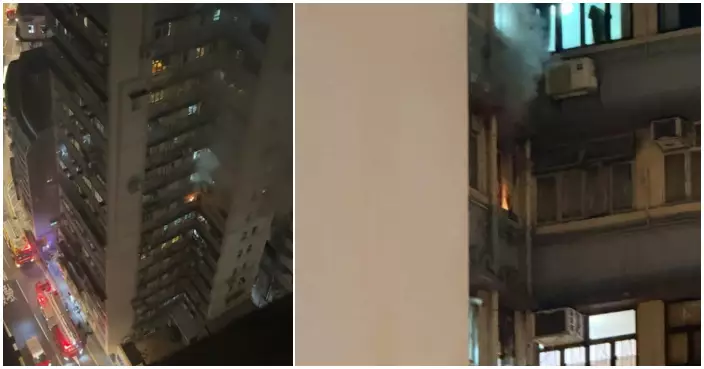 西營盤恆輝大廈奪命火64歲獨居漢亡 重案組跟進疑因煮食無人看管釀火警