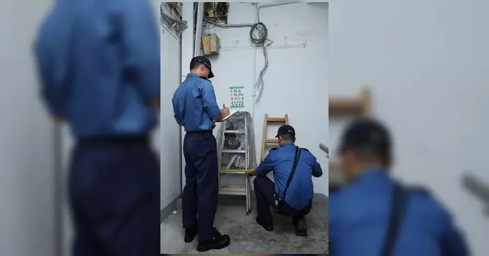 消防處屋宇署港島工廈聯合巡查 揭42項火警危險違規