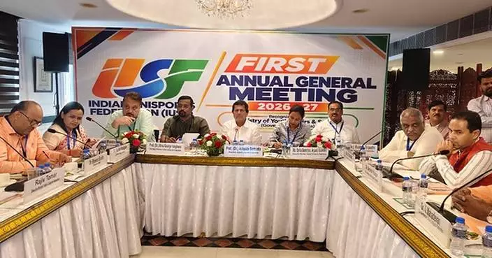 Achyuta Samanta 當選印度大學體育聯會首任主席