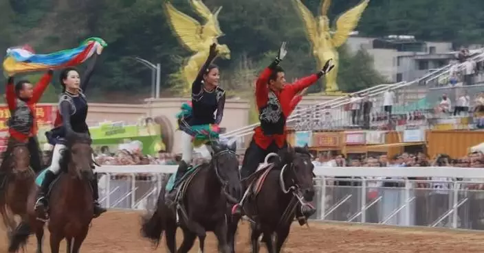 貴州鄉村賽馬帶動國慶旅遊熱潮