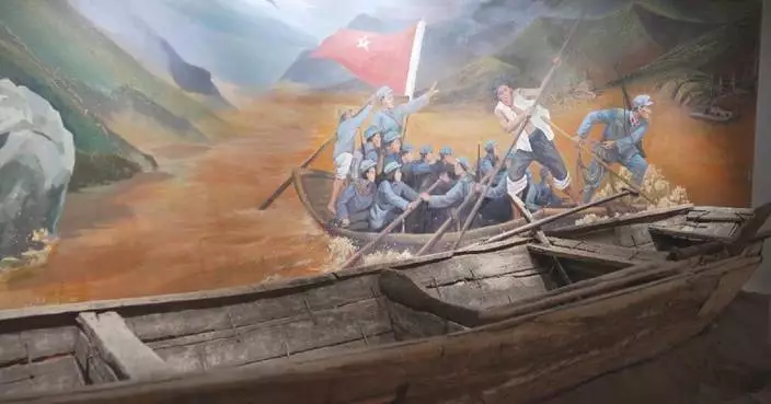 長征險渡今成水電站庫區 照亮現代中國