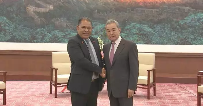王毅會見太平洋島國領袖代表團