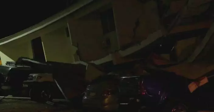 巴拿馬強烈地震後救援人員促保持冷靜 警告提防墜落物
