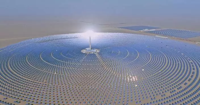CGTN紀錄片聚焦敦煌熔鹽塔式光熱電站及抗沙努力