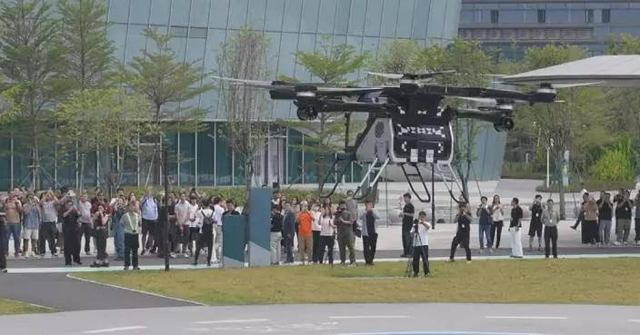 美國大學生廣州體驗飛行汽車 參與匹克球文化交流團