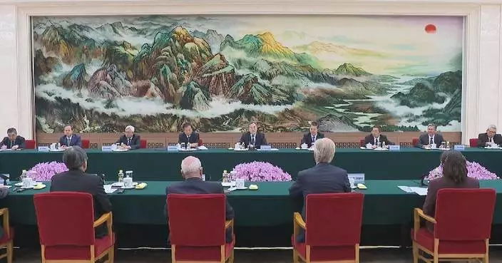 中國副總理丁薛祥會見國際科學理事會外國代表