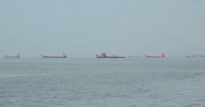伊朗革命衛隊稱七艘船隻在霍爾木茲海峽附近起火
