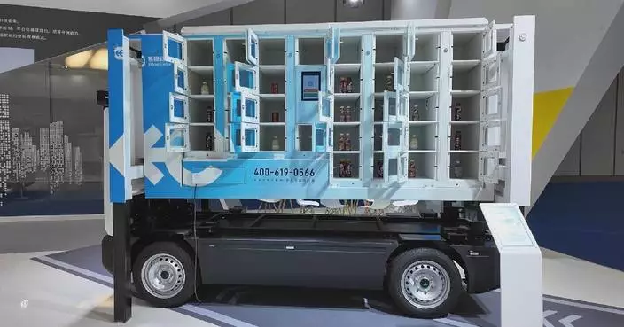 中國物流公司推無人配送新方案 可拆卸貨箱、機械人送貨上門