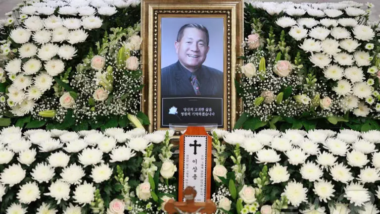 李相瀧家人趕回韓國處理其身後事。網上圖片