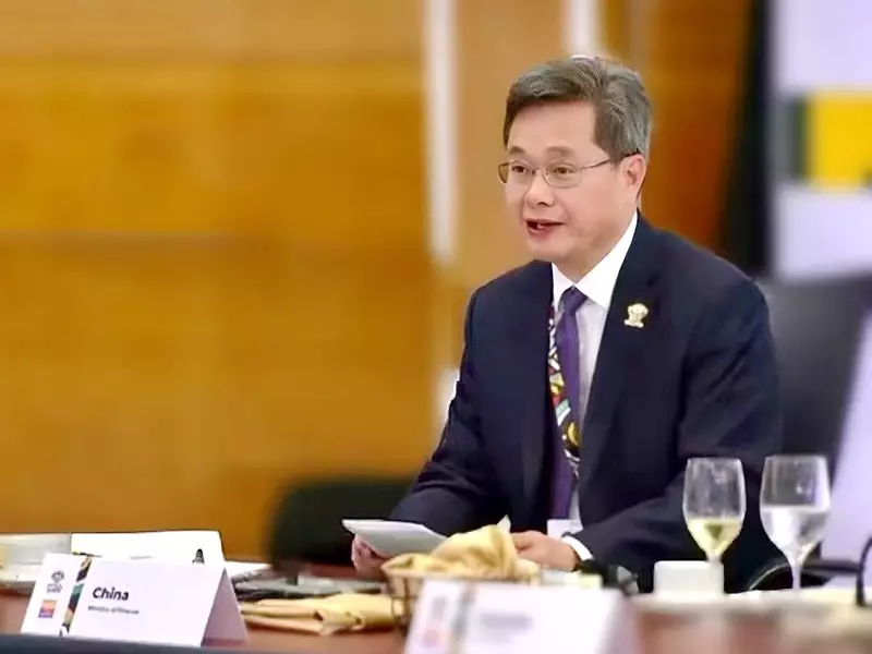 藍佛安在美國華盛頓出席世界銀行發展委員會會議。財政部圖片
