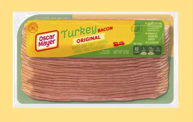 Oscar Mayer Turkey Bacon Original火雞煙肉。網上圖片