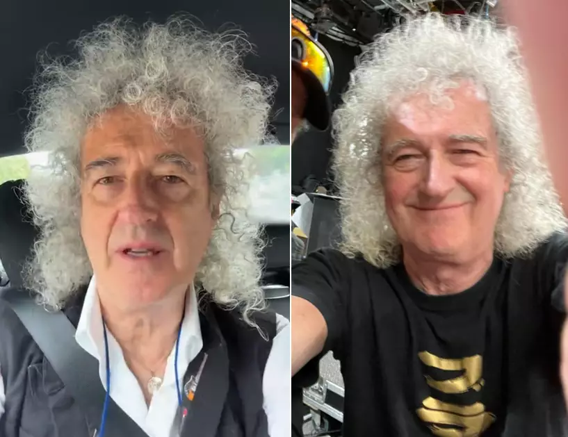 梅伊(Brian May)。(網上圖片:Instagram@brianmayforreal)