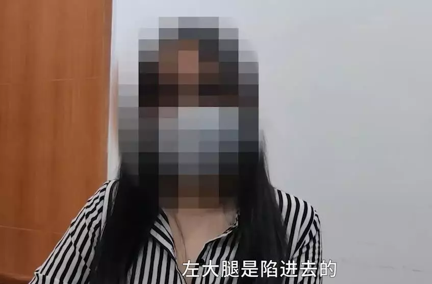 湘籍女歌手張美美(化名)。網上圖片