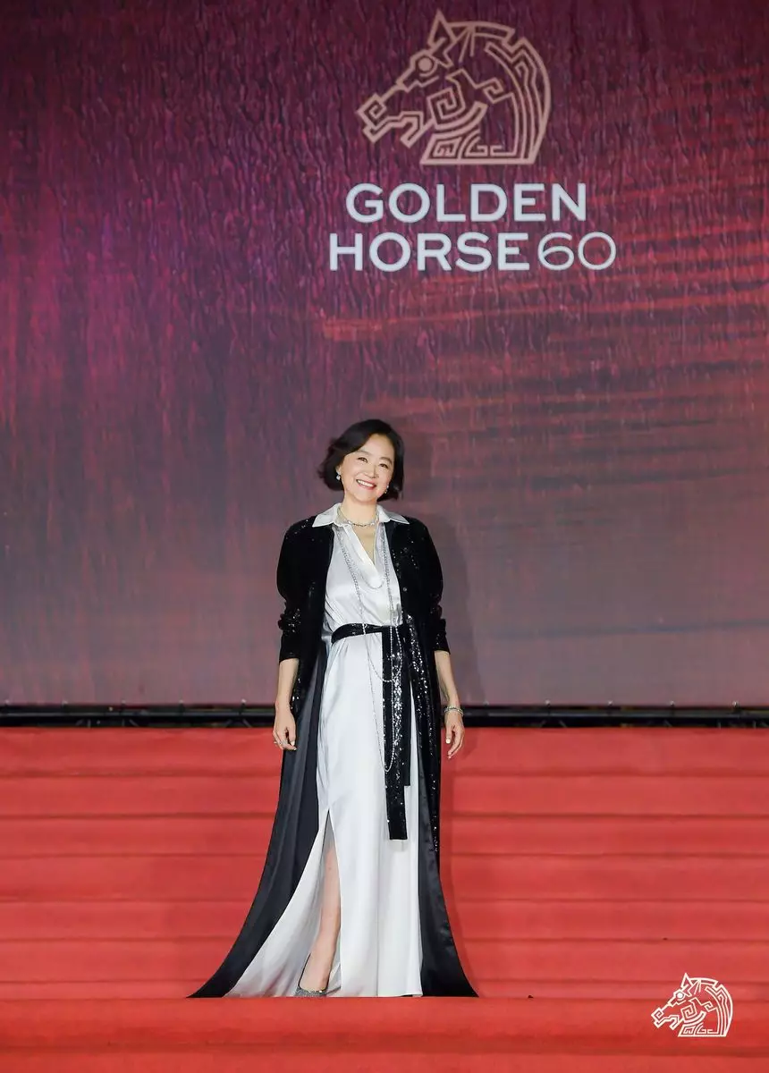 林青霞日前到台灣出席第60屆金馬獎頒典禮。（金馬獎Facebook圖片）