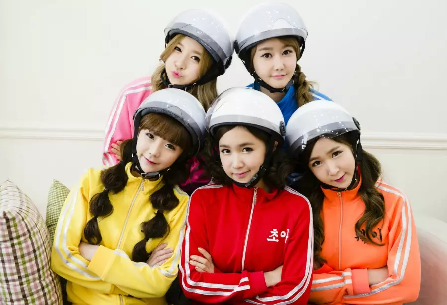 Crayon Pop 2012年甫出道就憑《Bar Bar Bar》爆紅(網上圖片)
