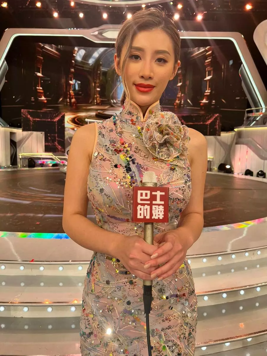「TVB新晉咪神」的港姐郭珮文(本網記者攝)
