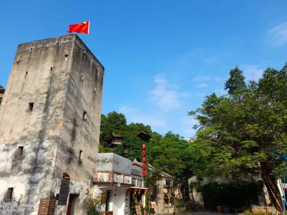 古鎮有著古老的故事。