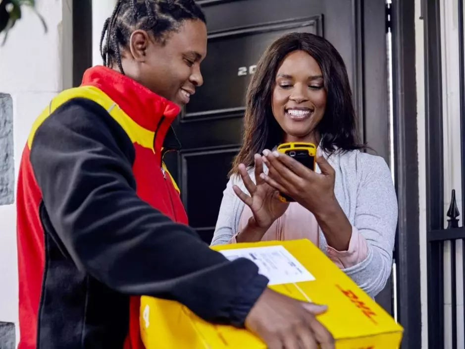 DHL。官網圖片
