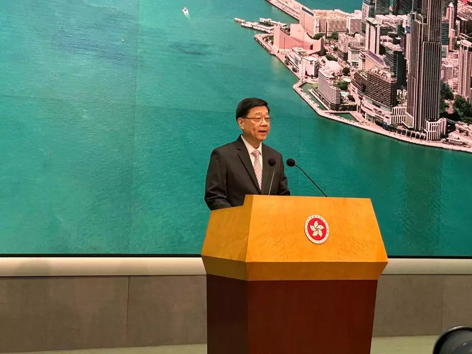 李家超。巴士的報記者攝