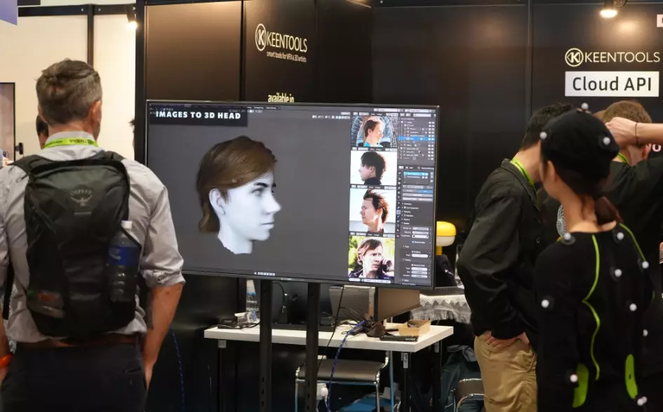 SIGGRAPH Asia 2025 於灣仔會展舉行，匯聚全球業界展示人工智能、動畫及即時動捕等電腦圖形與創作技術最新發展。巴士的報記者攝