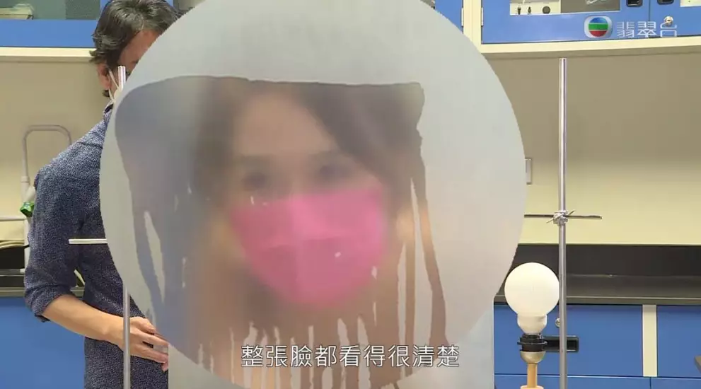 再貼埋啲,直頭睇得出主持的五官!